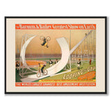 The Barnum & Bailey as a vintage illustration and poster from Historly – full image without white border