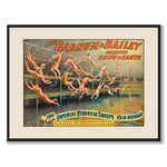 The Barnum & Bailey som vintageillustration och poster från Historly – helbild utan vit kant