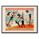 The Barnum & Bailey som vintageillustration och poster från Historly – helbild utan vit kant