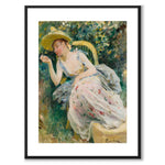 Study for Rokoko av Carl Larsson som konstposter från Historly – med vit kant utan titel