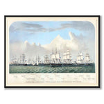 The Stone Fleet as an art poster from Historly – full image without white border