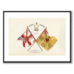 Duke of Albany's as vintage illustration and poster from Historly – with white border and without title