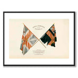 Duke of Hamilton's as vintage illustration and poster from Historly – with white border without title