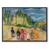 Eventyrskogen av Edvard Munch som konstposter från Historly – helbild utan vit kant