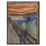 The Scream by Edvard Munch as an art poster from Historly – full image without white border