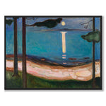 Moonlight by Edvard Munch as an art poster from Historly – full image without white border