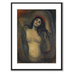 Madonna by Edvard Munch as an art poster from Historly – with white border without title