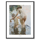 Une première by Anders Zorn as an art poster from Historly – with white border and title