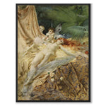 Kärleksnymf av Anders Zorn som poster med nordisk mytologi och folktro från Historly – helbild utan vit kant