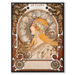 La Plume as a vintage illustration and poster from Historly – full image without white border