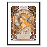 La Plume as a vintage illustration and poster from Historly – with white border and without title