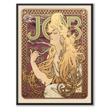 Job as a vintage illustration and poster from Historly – full image without white border