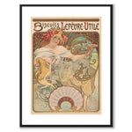 Biscuits lefevre utile as a vintage illustration and poster from Historly – with white border without title