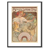 Biscuits lefevre utile as a vintage illustration and poster from Historly – with white border without title