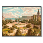 Kungsträdgården 1880 as an art poster from Historly – full image without white border