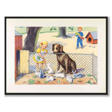 Good Annika as a poster for a children's room from Historly – full image without white border