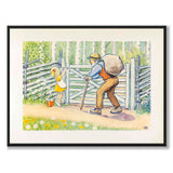 Good Annika as a poster for a children's room from Historly – full image without white border