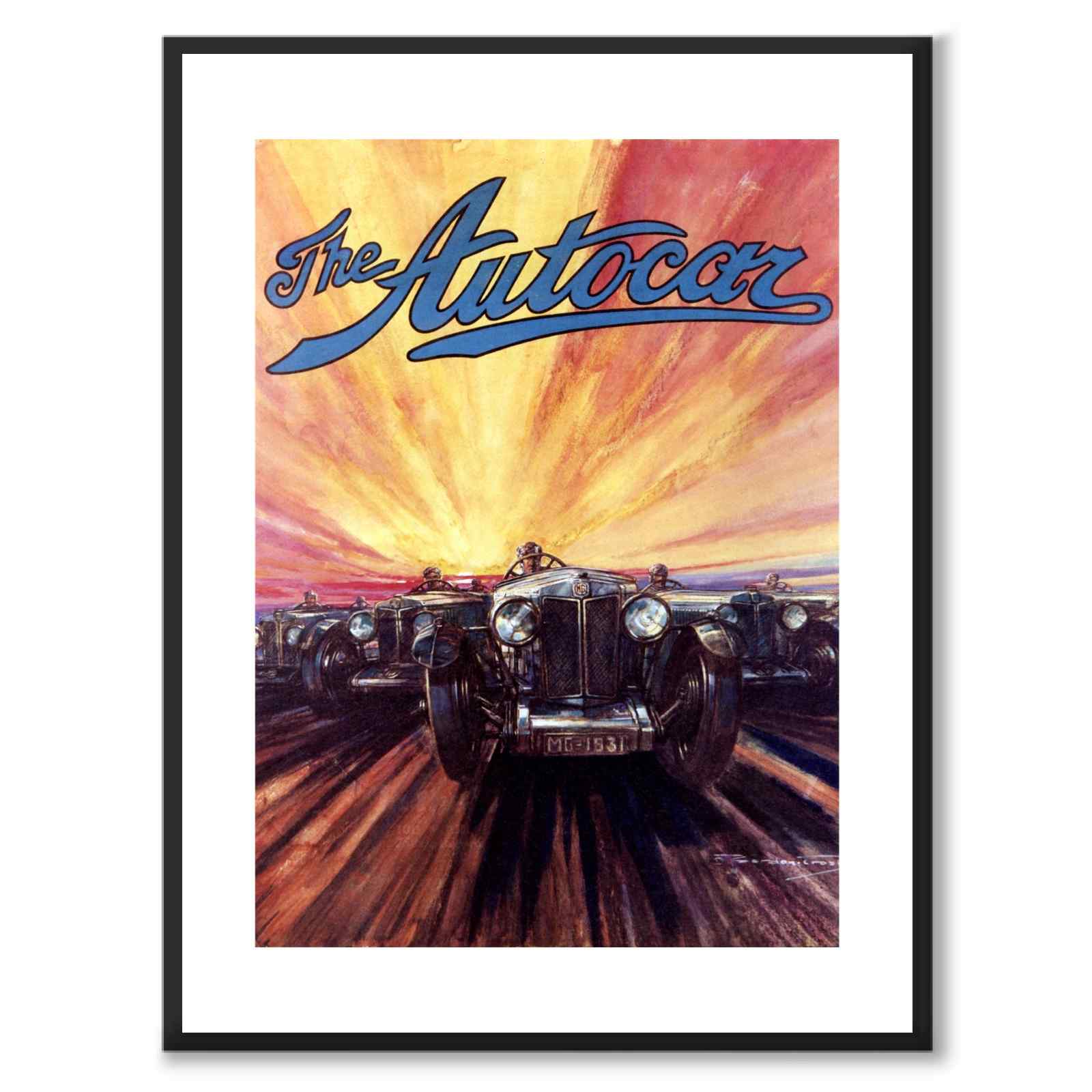 Crosby as a vintage illustration and poster from Historly – with white border without title