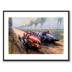 Crosby as a vintage illustration and poster from Historly – with white border without title