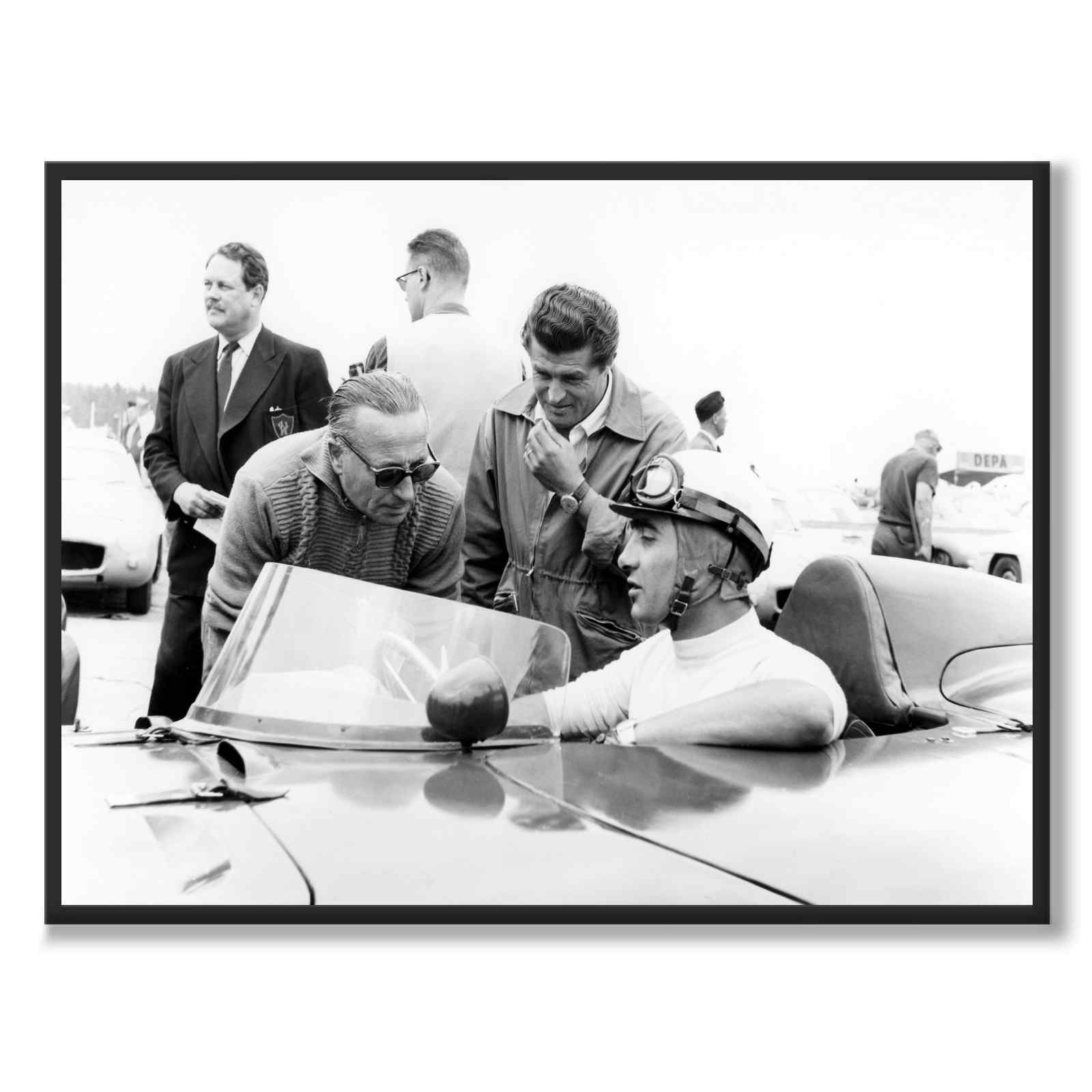 Grand Prix 1955 as a historic photograph and poster from Historly – full image without white border