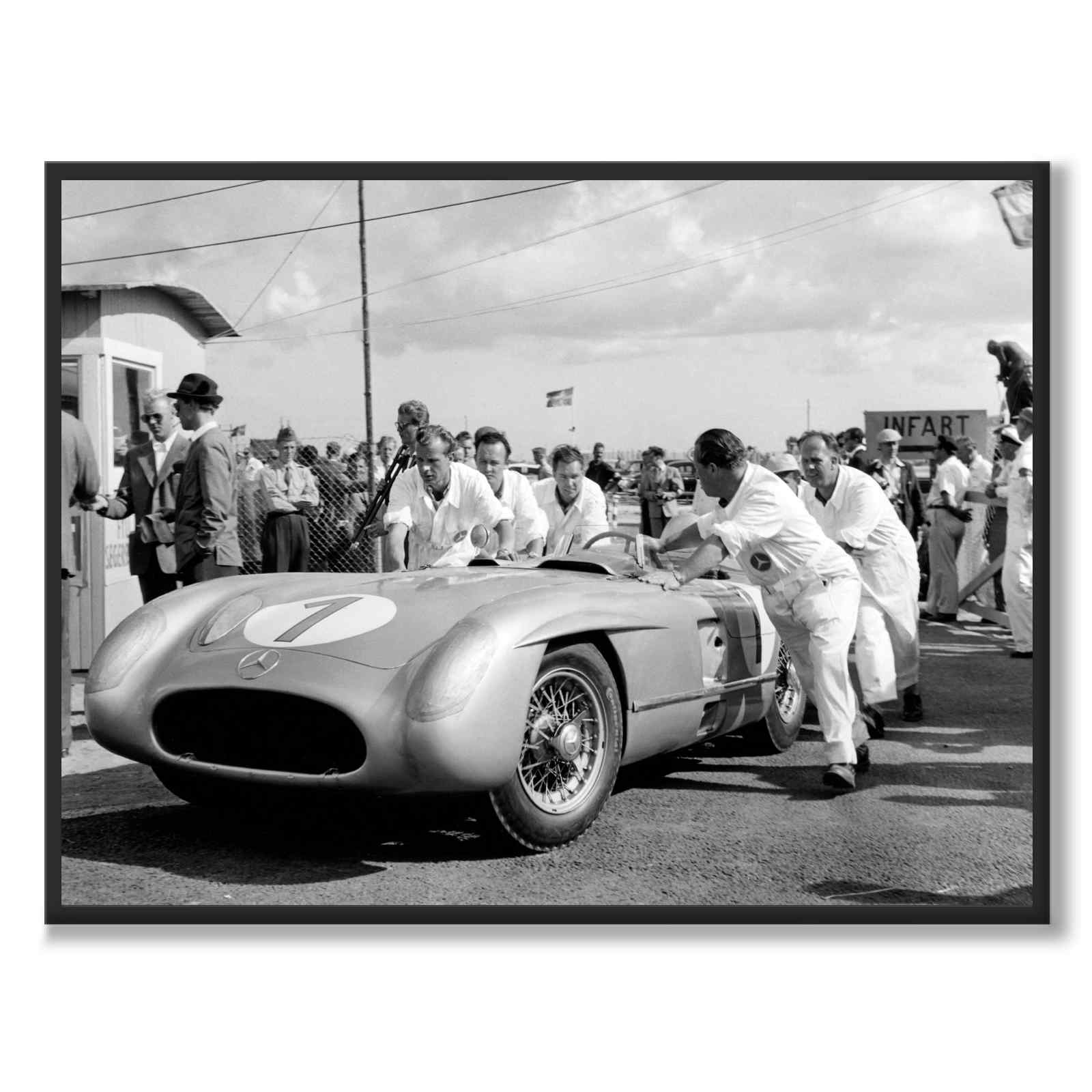 Grand Prix 1955 as a historic photograph and poster from Historly – full image without white border