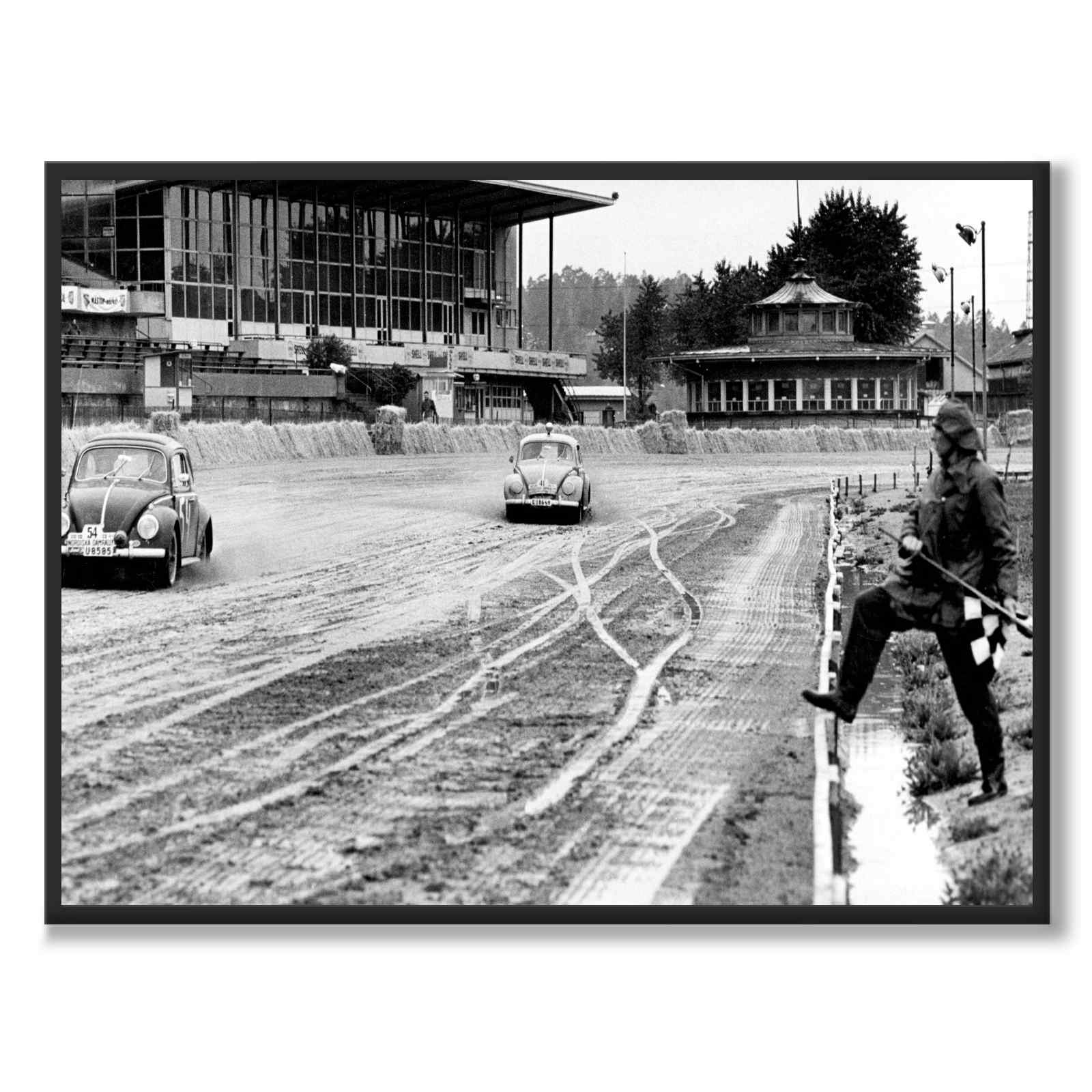 The Nordic Women’s Rally 1960 as a historic photograph and poster from Historly – full image without white border