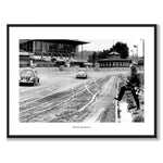 The Nordic Women’s Rally 1960 as a historic photograph and poster from Historly – with white border and title