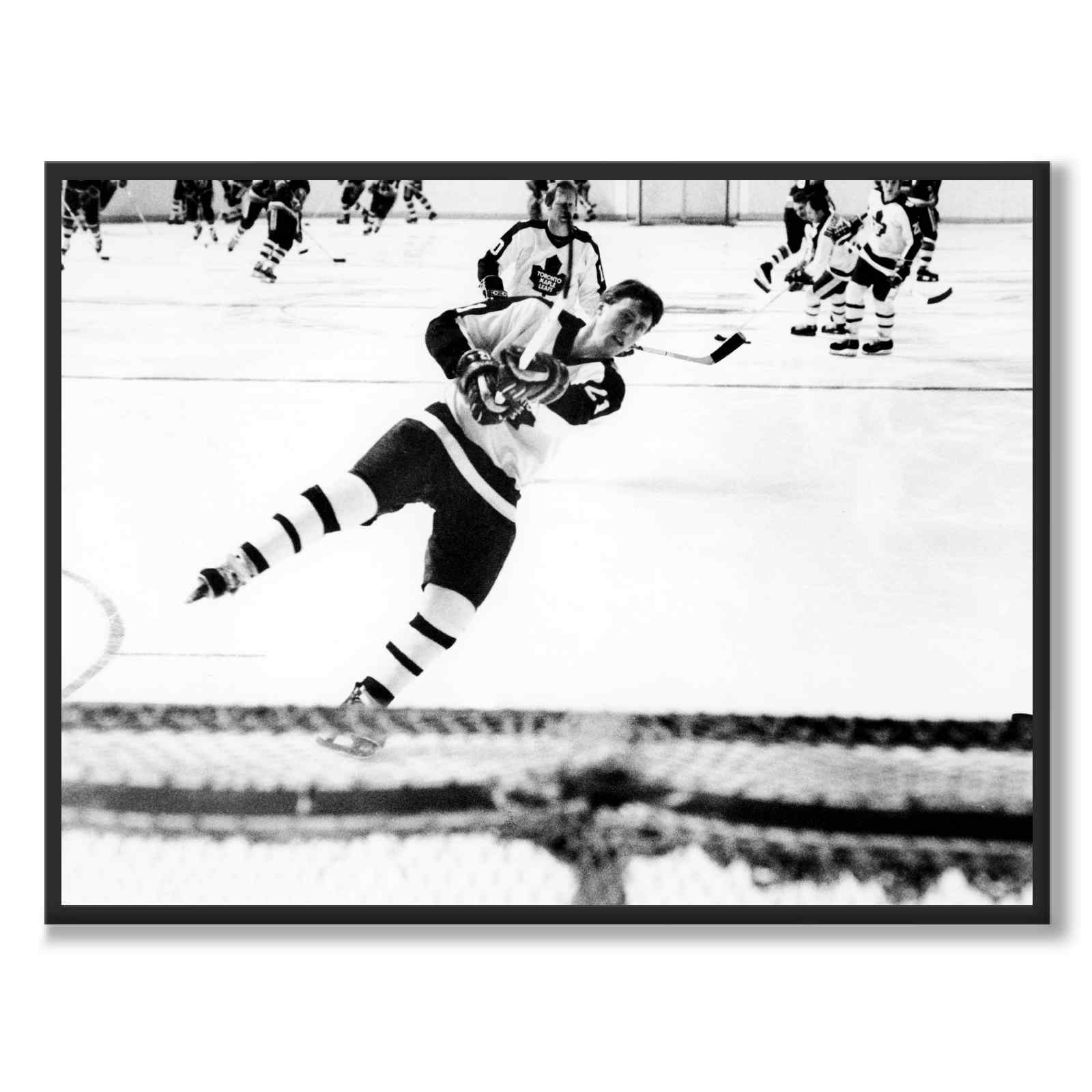 Börje Salming as a historic photograph and poster from Historly – full image without white border