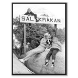 Saltkråkan som historiskt fotografi och poster från Historly – helbild utan vit kant