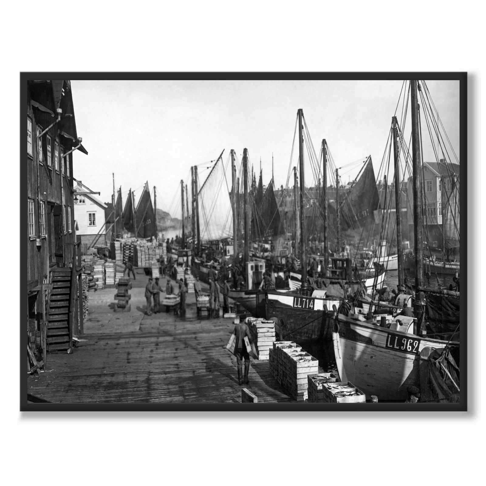 Smögen 1926 as a historic photograph and poster from Historly – full image without white border
