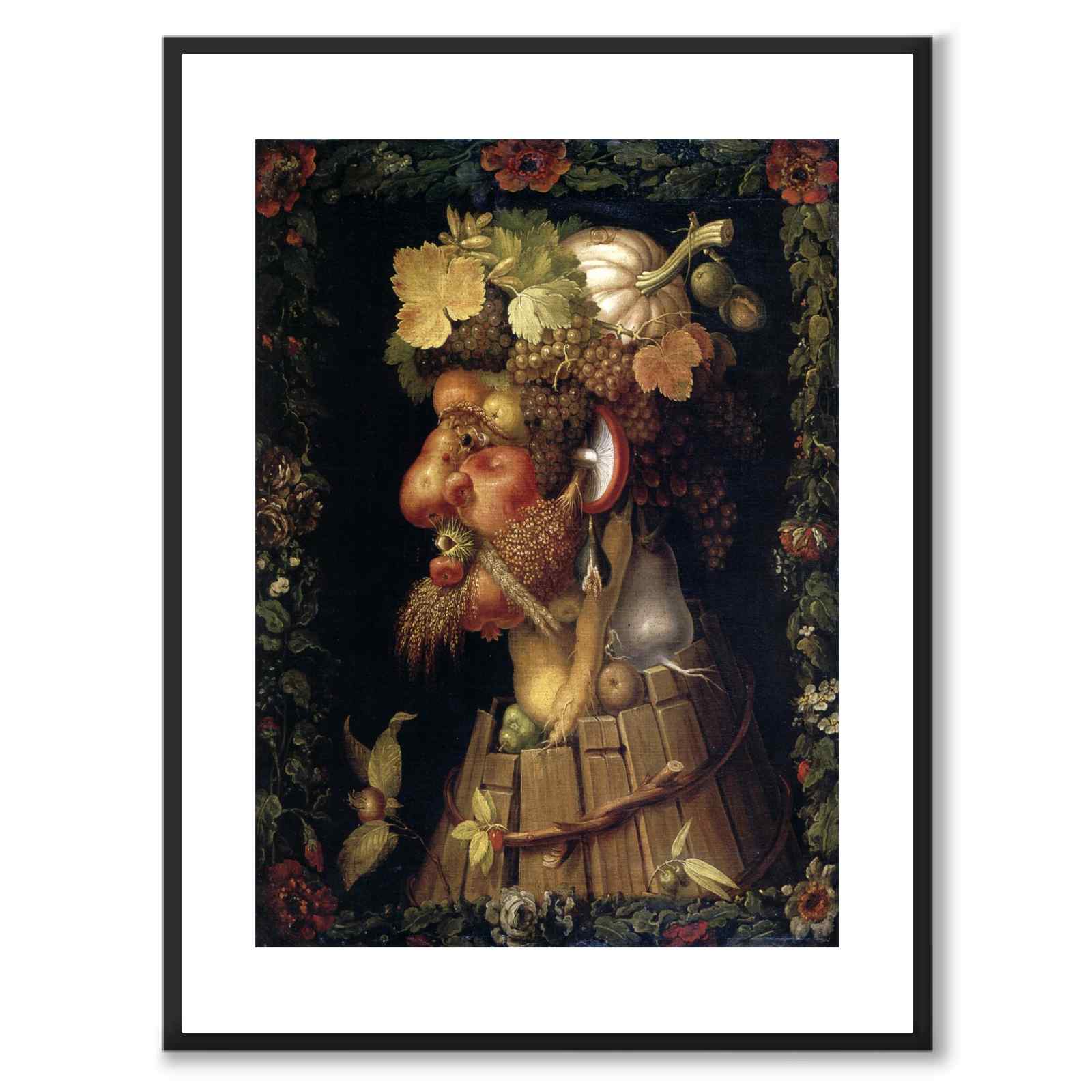 Autumn as an art print from Historly – with white border without title