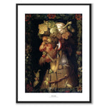 Autumn as an art print from Historly – with white border and title