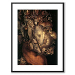Earth as an art poster from Historly – with white border without title