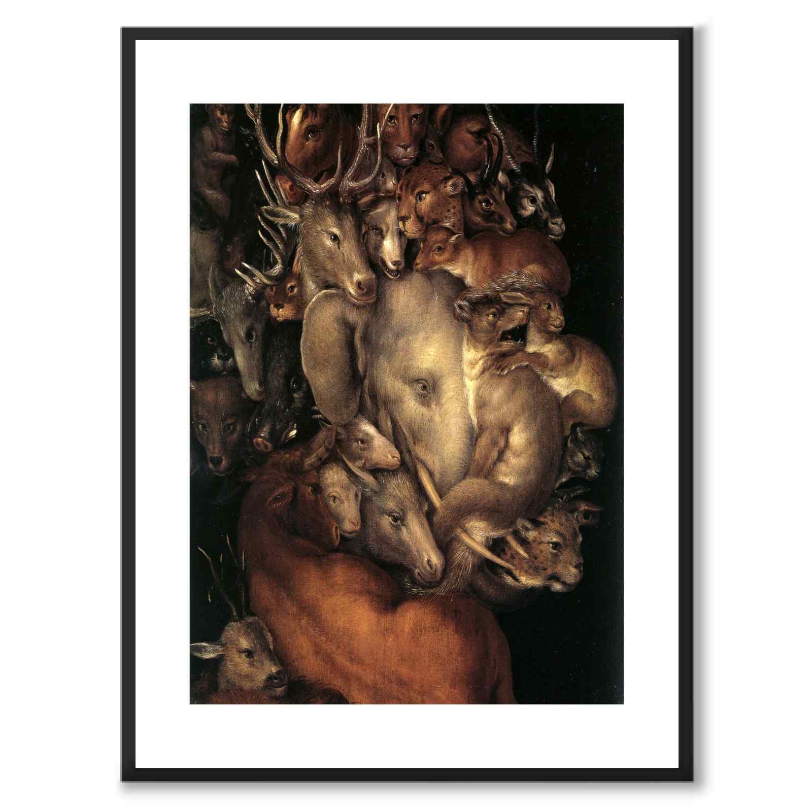 Earth as an art poster from Historly – with white border without title