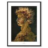 Fire as art posters from Historly – with white border and title