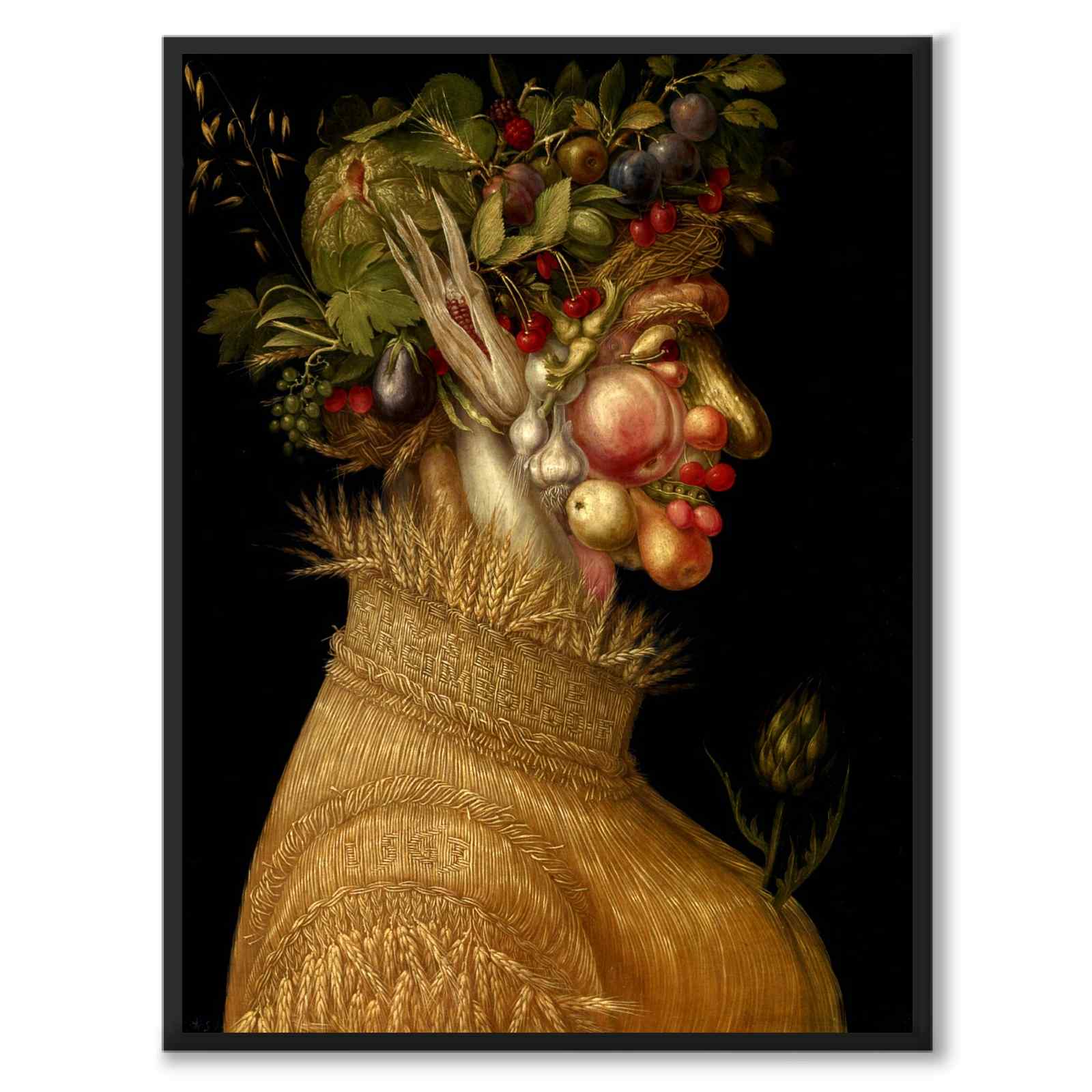 Summer as an art poster from Historly – full image without white border