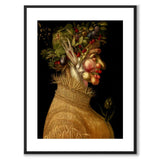 Summer as an art poster from Historly – with white border without title