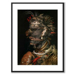 Water as art prints from Historly – with white border without title