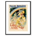 L'Arc en Ciel as a vintage illustration and poster from Historly – with white border without title