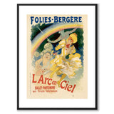 L'Arc en Ciel as a vintage illustration and poster from Historly – with white border without title