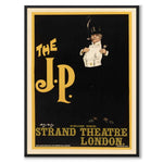 The J.P as a vintage illustration and poster from Historly – full image without white border