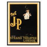 The J.P as a vintage illustration and poster from Historly – full image without white border
