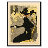 Divan Japonais as a vintage illustration and poster from Historly – full image without white border