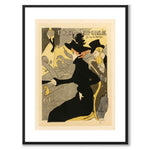 Divan Japonais as a vintage illustration and poster from Historly – with white border without title