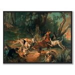 Stag Hunt as an art poster from Historly – full image without white border