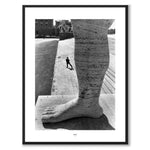 Rome 1968 as a historic photograph and poster from Historly – with white border and title
