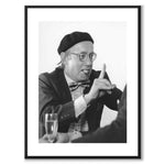 Gösta Ekman som historiskt fotografi och poster från Historly – med vit kant utan titel