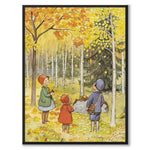 October as a poster for a children's room from Historly – full image without white border – image 4