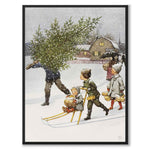 December as a poster for a children's room from Historly – full image without white border – image 4