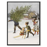 December as a poster for a children's room from Historly – full image without white border – image 4